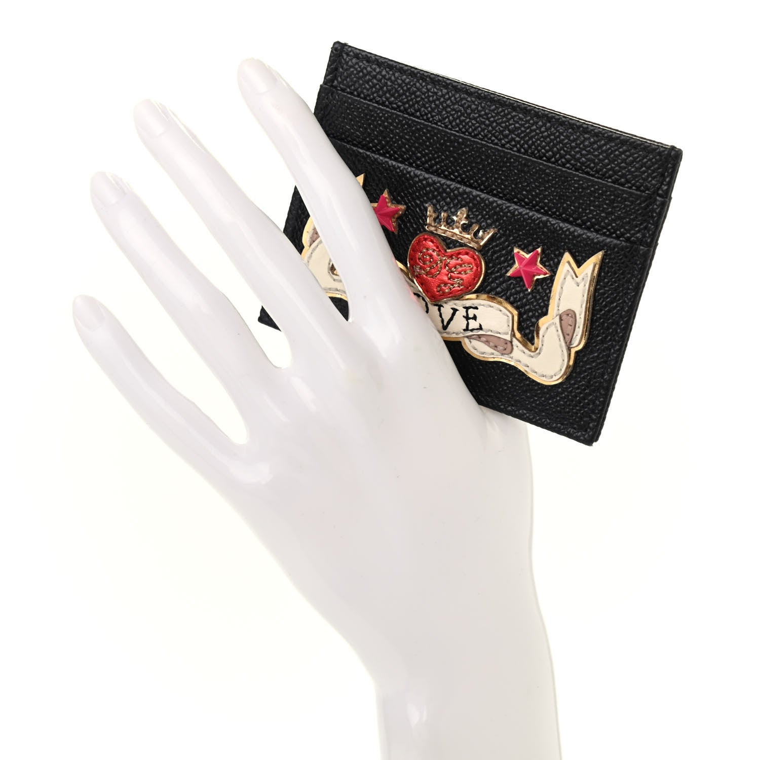 Dolce & Gabbana Dauphine Love Card Holder Black 2 of 6