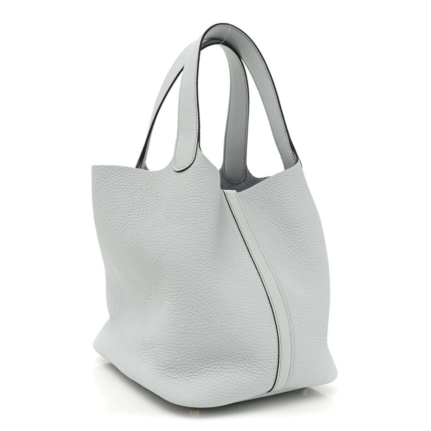 Taurillon Clemence Picotin Lock 22 MM Bleu Pale