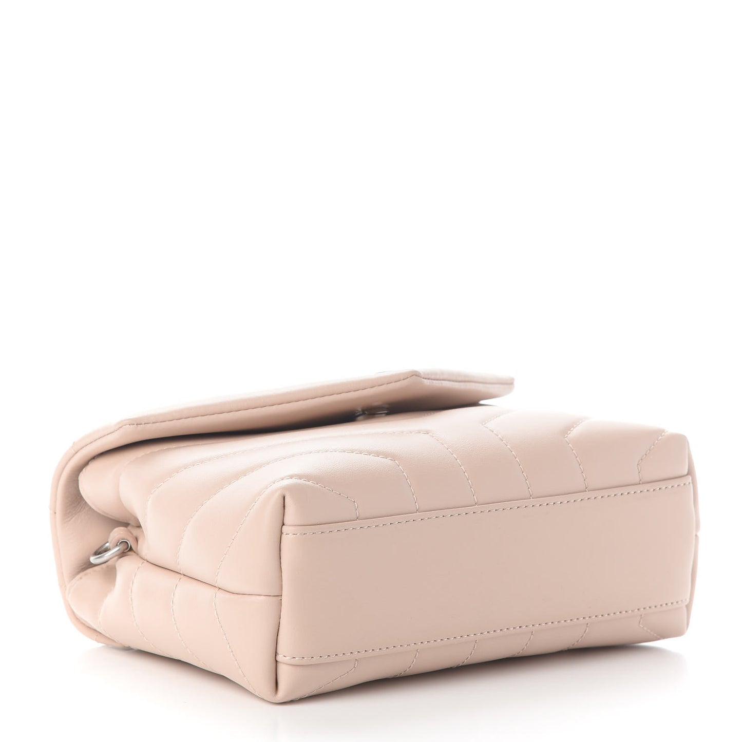 Calfskin Y Quilted Monogram Toy Loulou Satchel Marble Pink