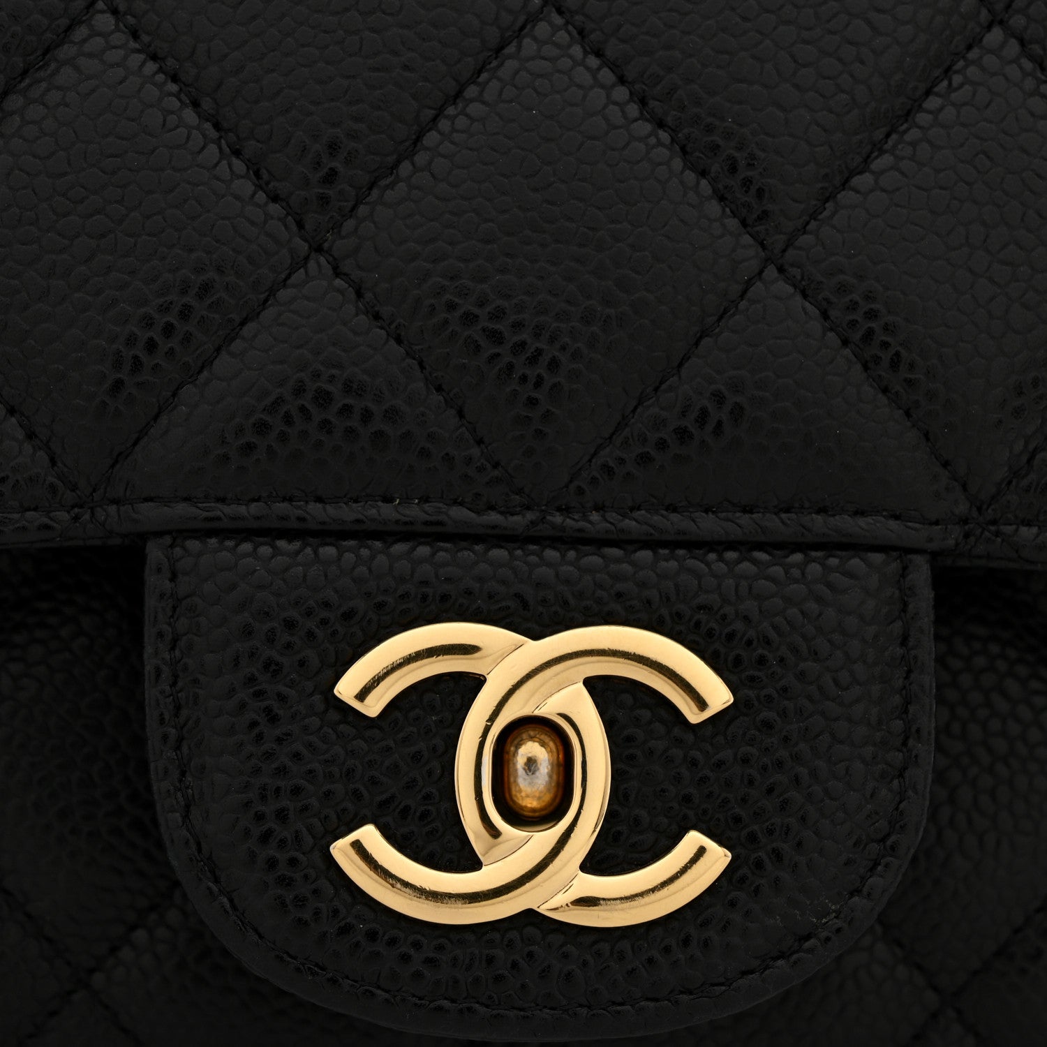 Chanel Caviar Maxi Single Flap Black 12 of 14