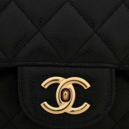 Chanel Caviar Maxi Single Flap Black 12 of 14
