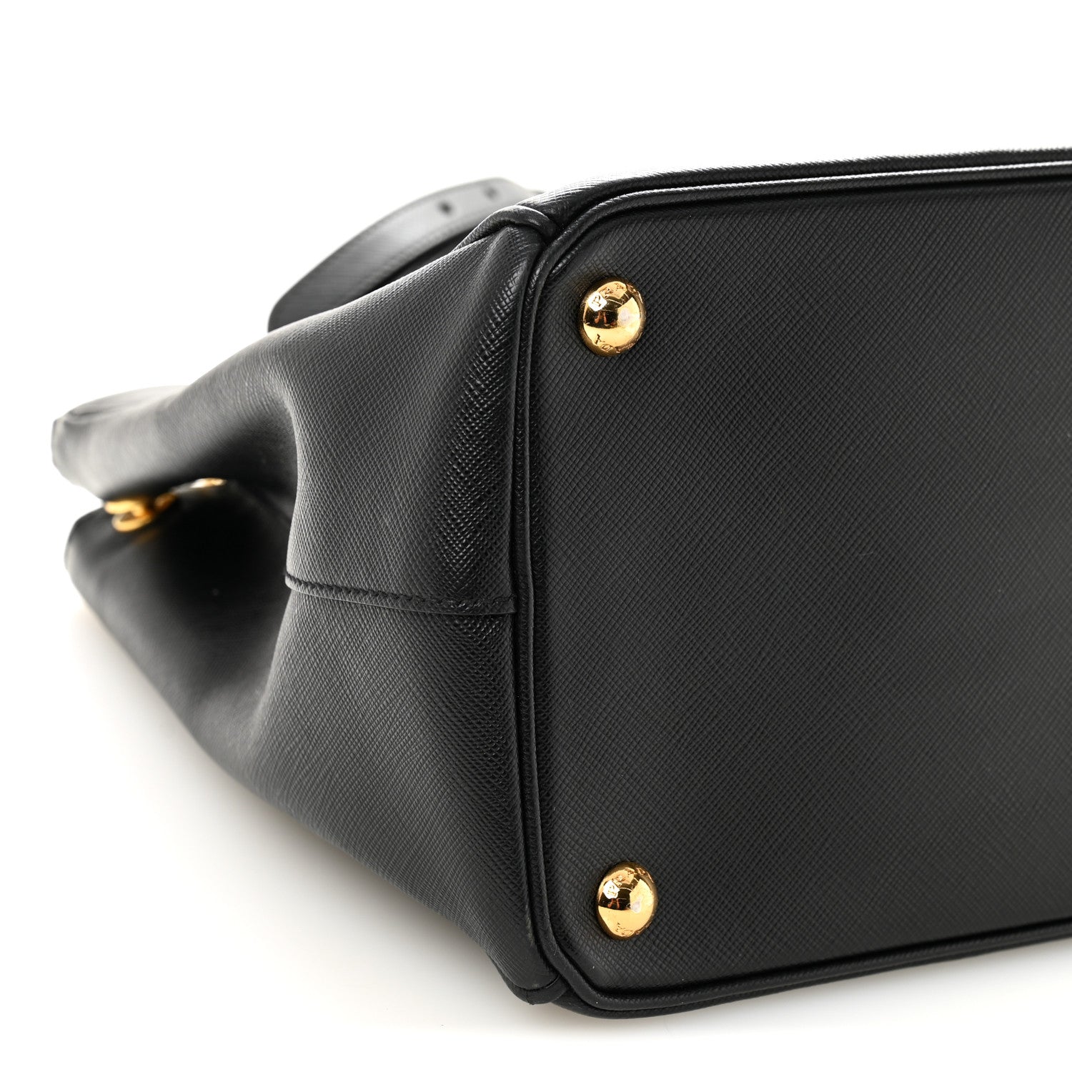 Prada Saffiano Medium Galleria Double Zip Tote Black 8 of 10