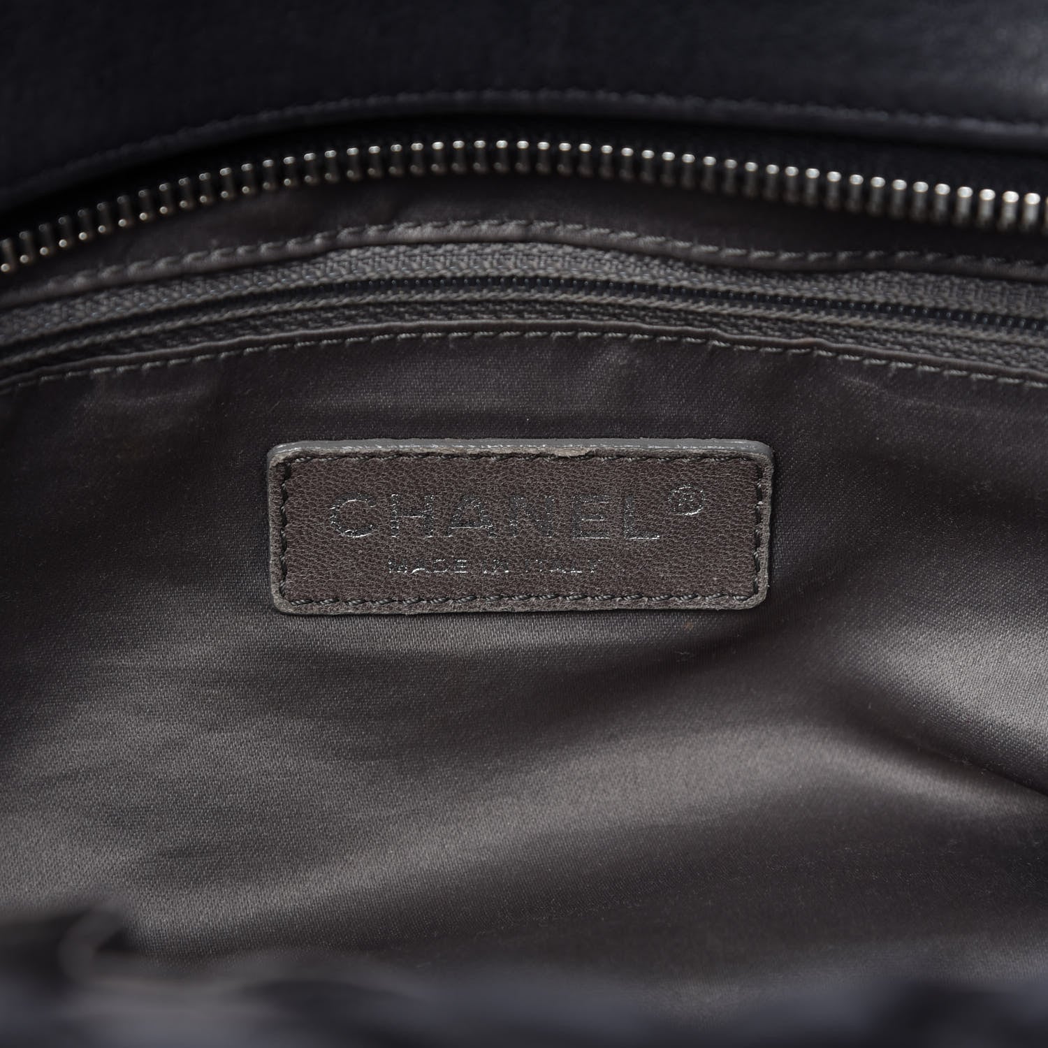 Chanel Calfskin Bubble Quilt Bowler Black 8 of 10