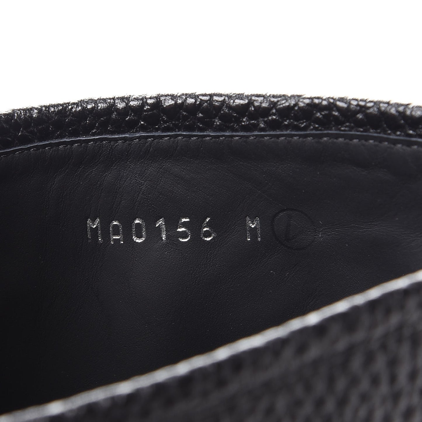 Calfskin Outlaw Flat Half Boots 39 Black
