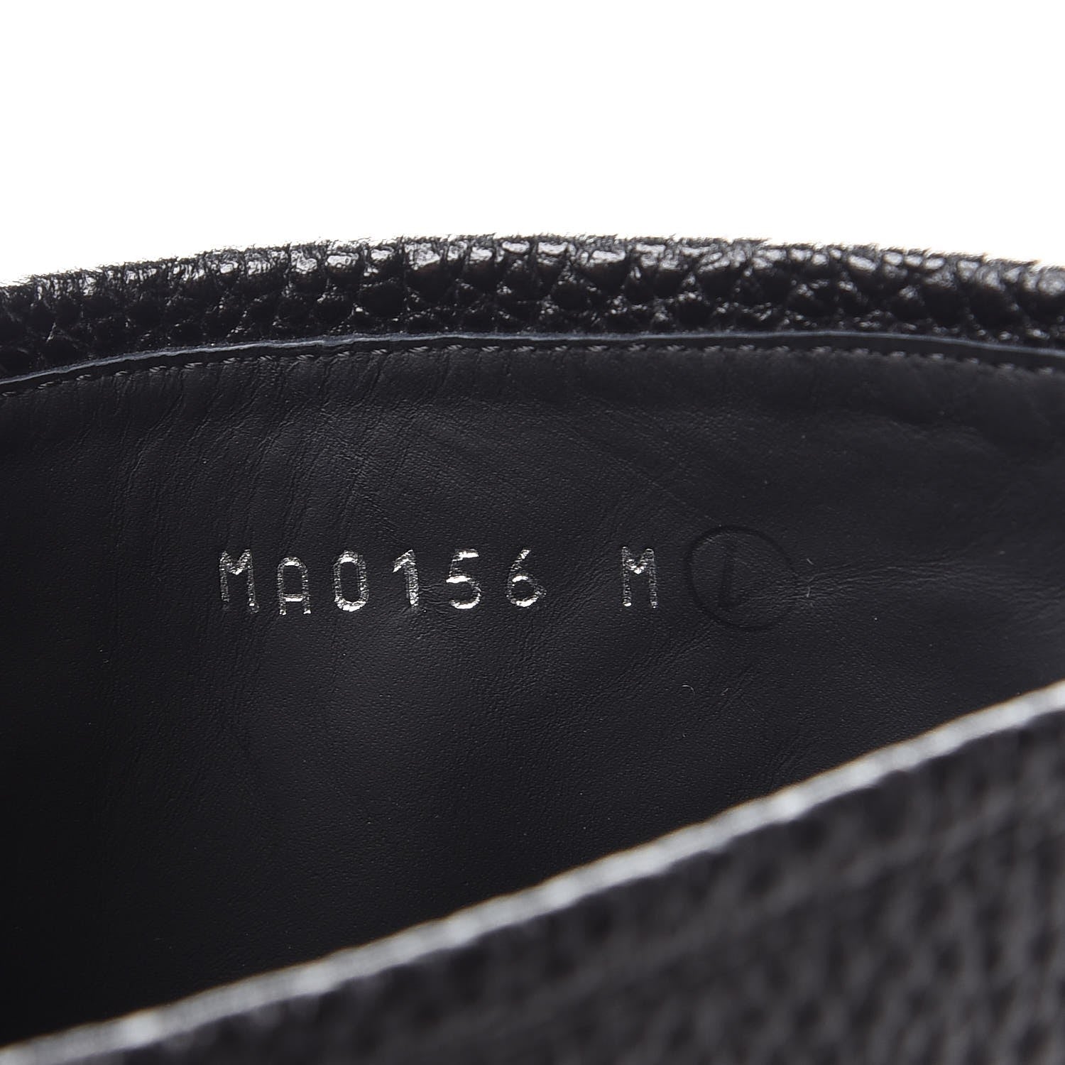 Louis Vuitton Calfskin Outlaw Flat Half Boots 39 Black 9 of 9