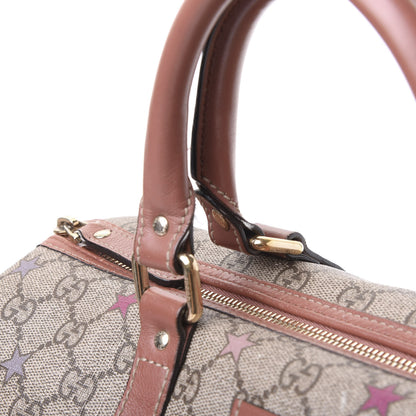 Gucci GG Supreme Stars Medium Joy Boston Pink 12 of 14