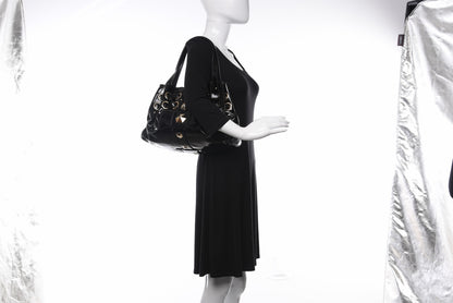 Jimmy Choo Patent Studded Ramona Black 2 of 9