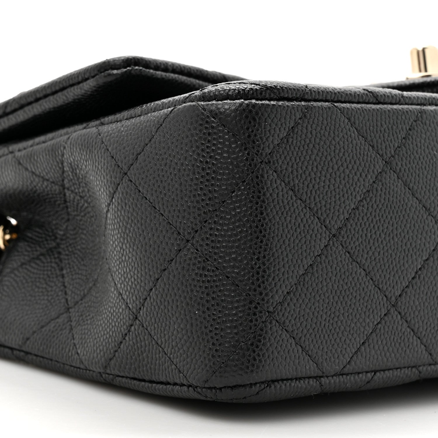 Chanel Caviar Quilted Mini Rectangular Flap Black 10 of 11