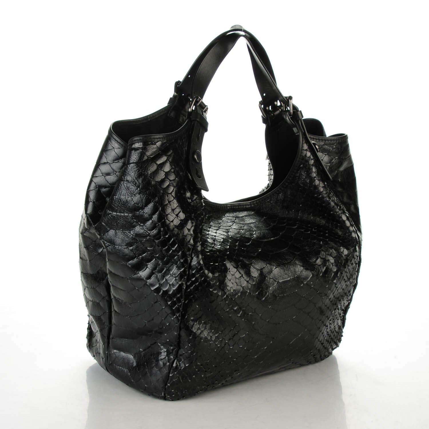 Givenchy Python Sacca Hobo Black 3 of 9