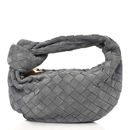Bottega Veneta Suede Intrecciato Mini Jodie Thunder 1 of 8