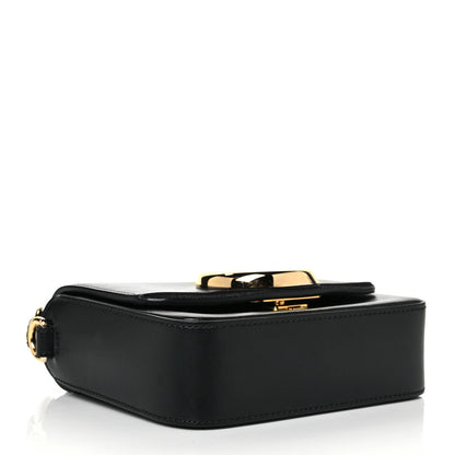 Chloe Shiny Calfskin Suede Mini C Double Carry Black 3 of 8