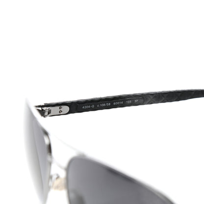 Chanel Aviator Polarized Sunglasses 4204-Q Black 6 of 8