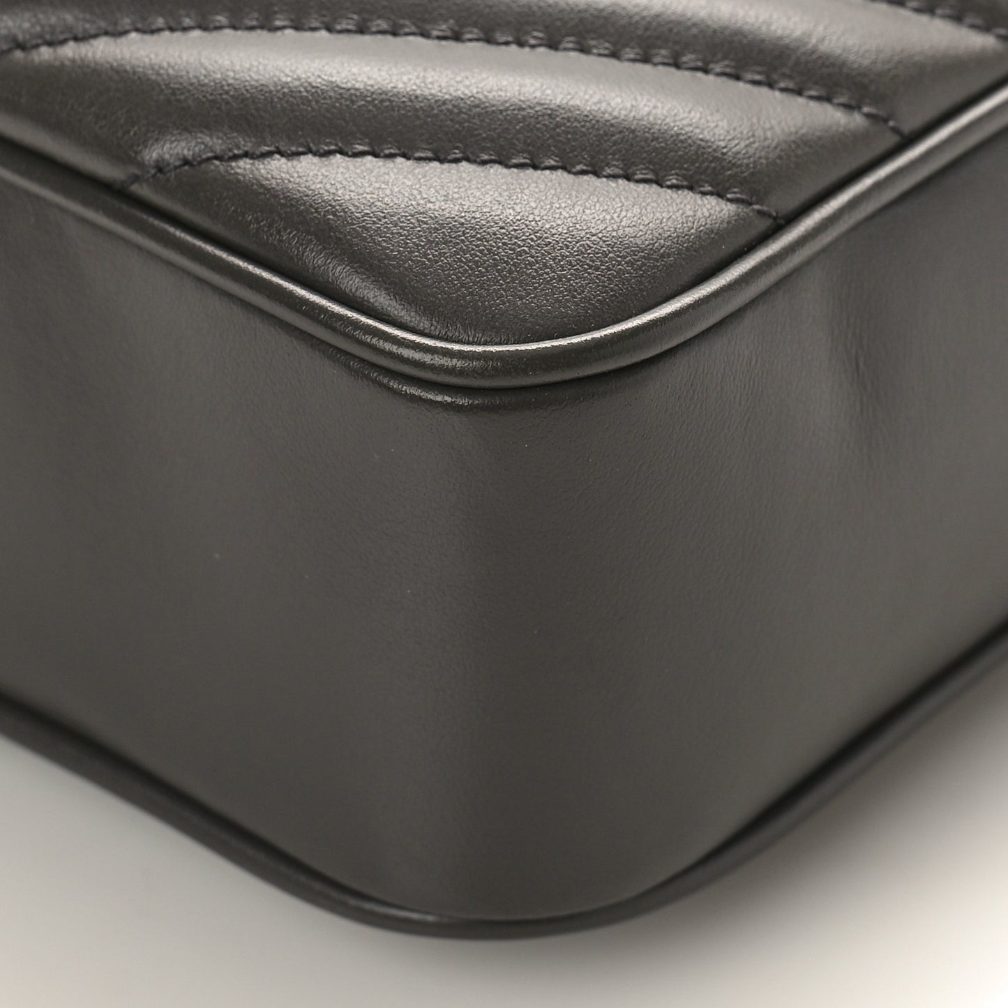 Calfskin Matelasse Monogram Lou Camera Bag Asphalt