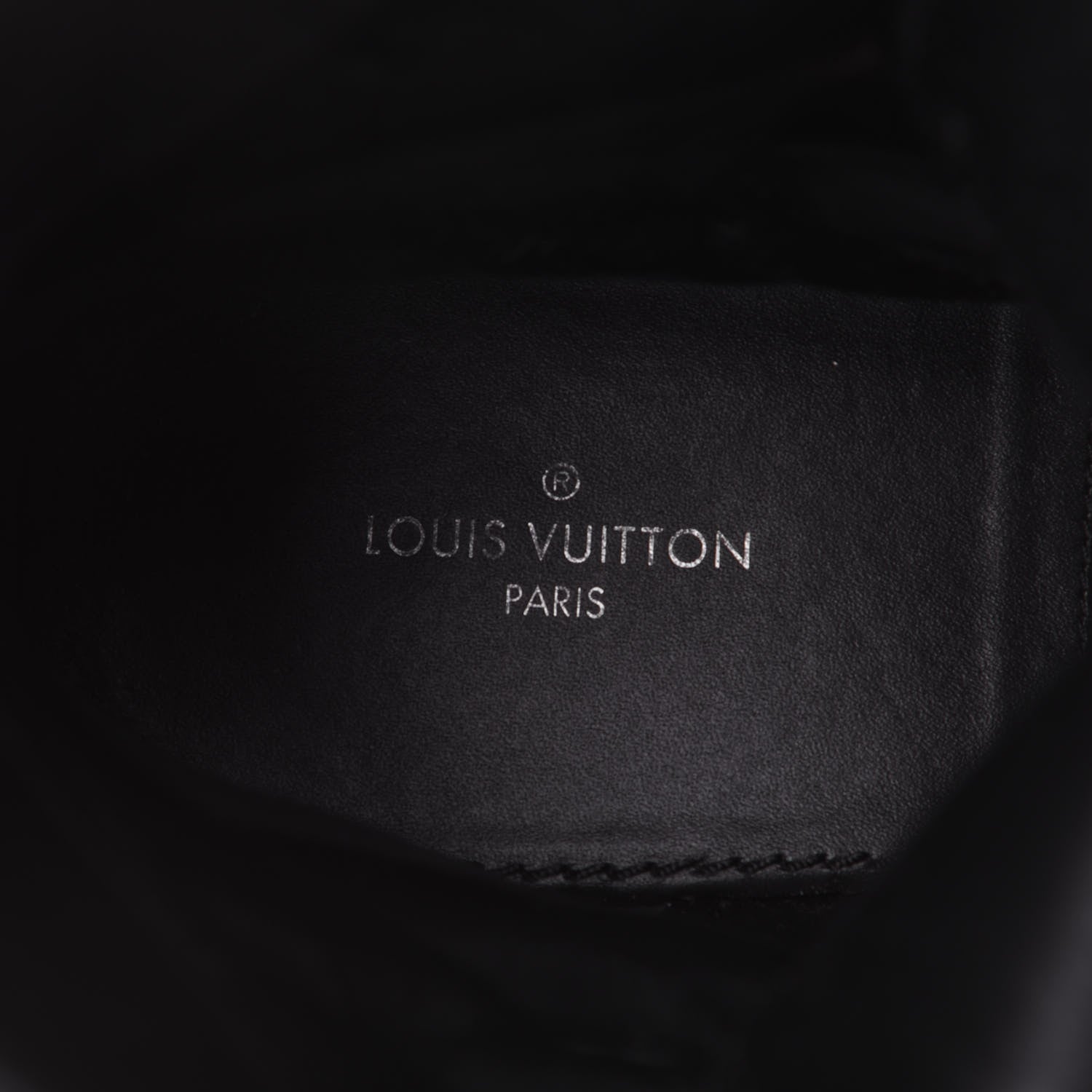 Louis Vuitton Suede Calfskin Monogram World Tour Platform Desert Boots 37 Black 9 of 11