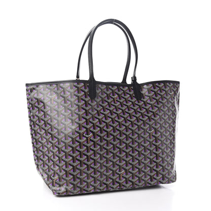 Goyard Goyardine Saint Louis Claire Voie PM Black Violet 2 of 9