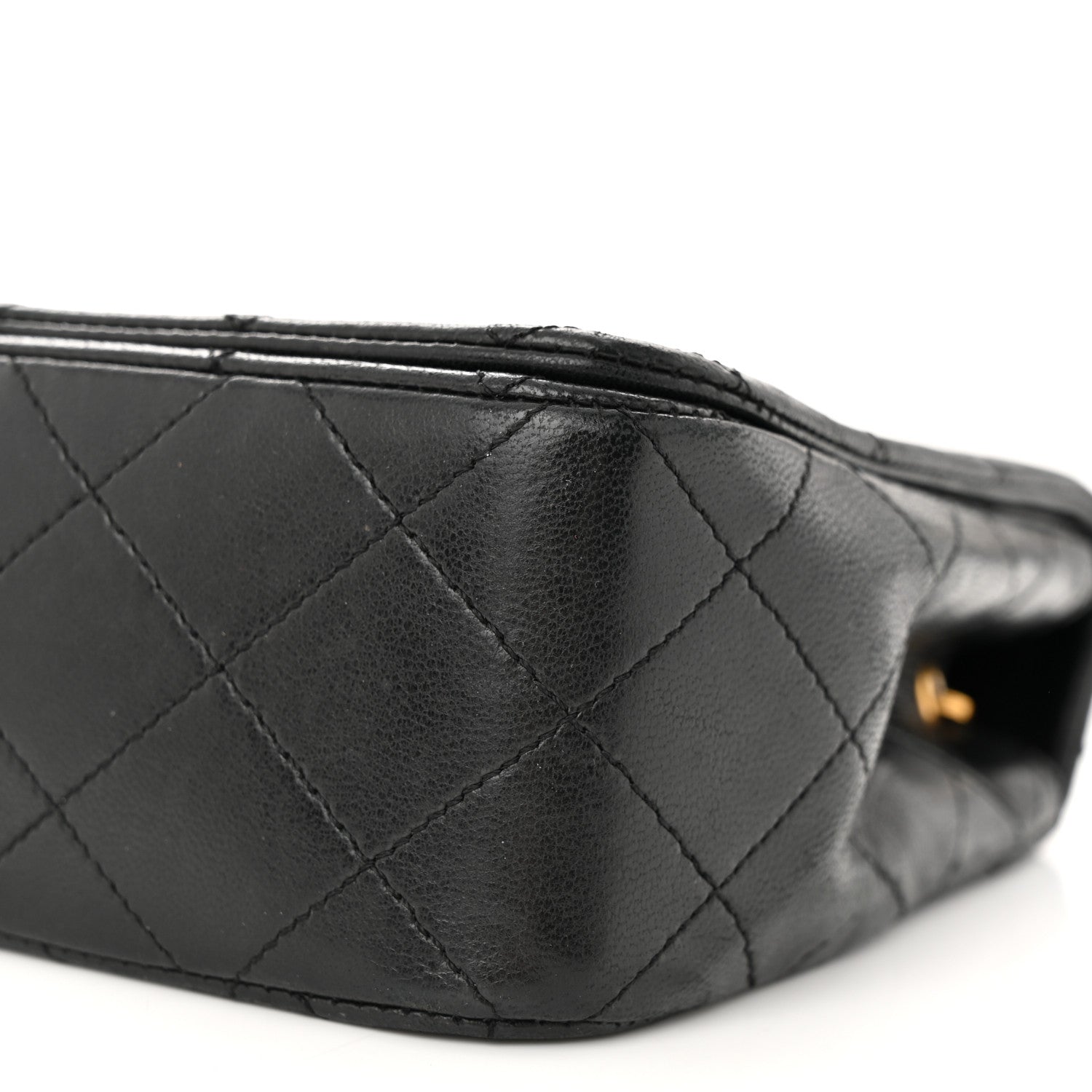 Chanel Lambskin Quilted Small Single Flap Black 11 of 11