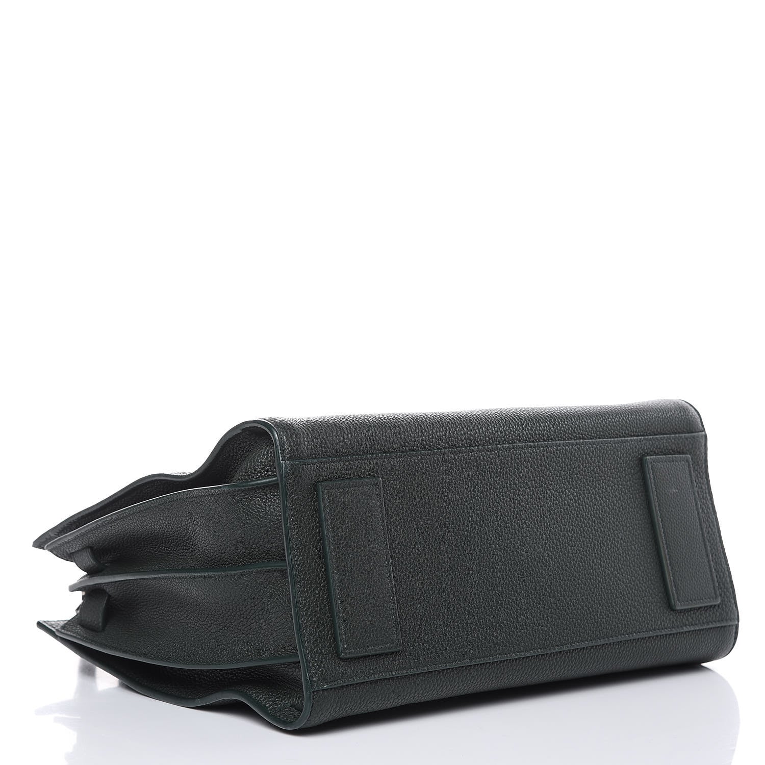 Saint Laurent Grained Calfskin Small Supple Sac De Jour Dark Vert 4 of 11