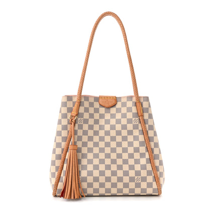 Louis Vuitton Damier Azur Propriano Rose Ballerine 1 of 10