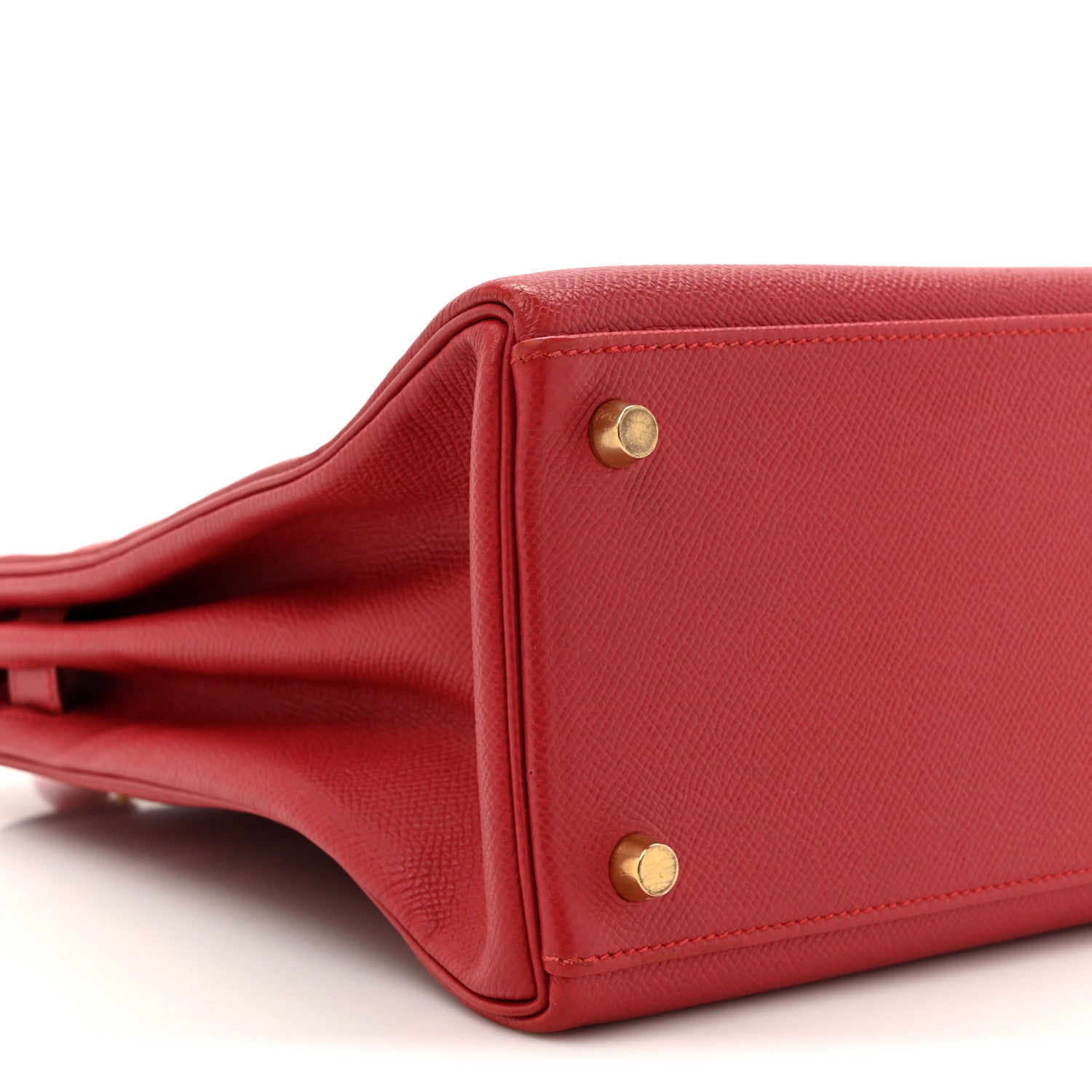 Hermes Epsom Kelly Retourne 32 Rouge Vif 10 of 12