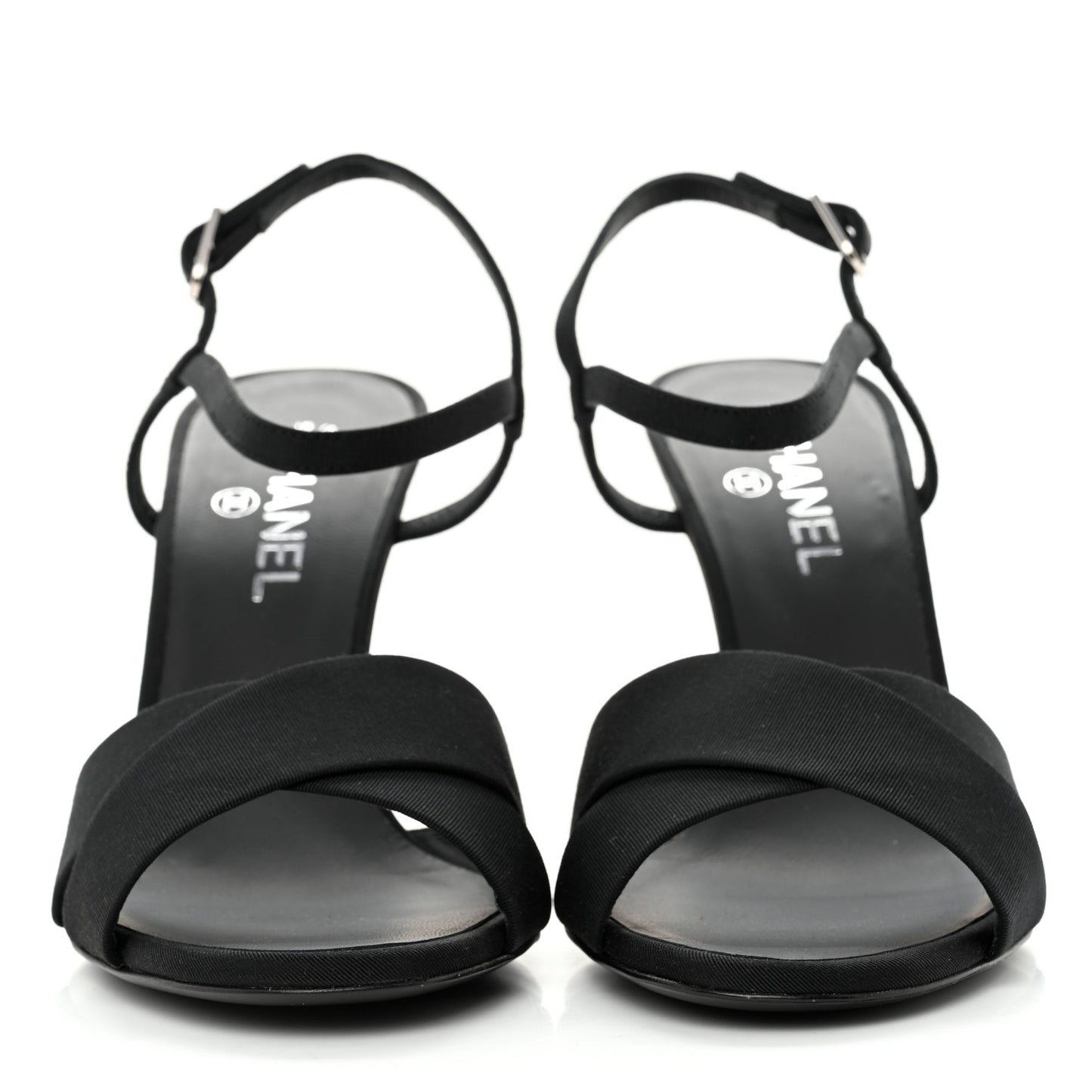 Grosgrain Pearl Sandals 41 Black