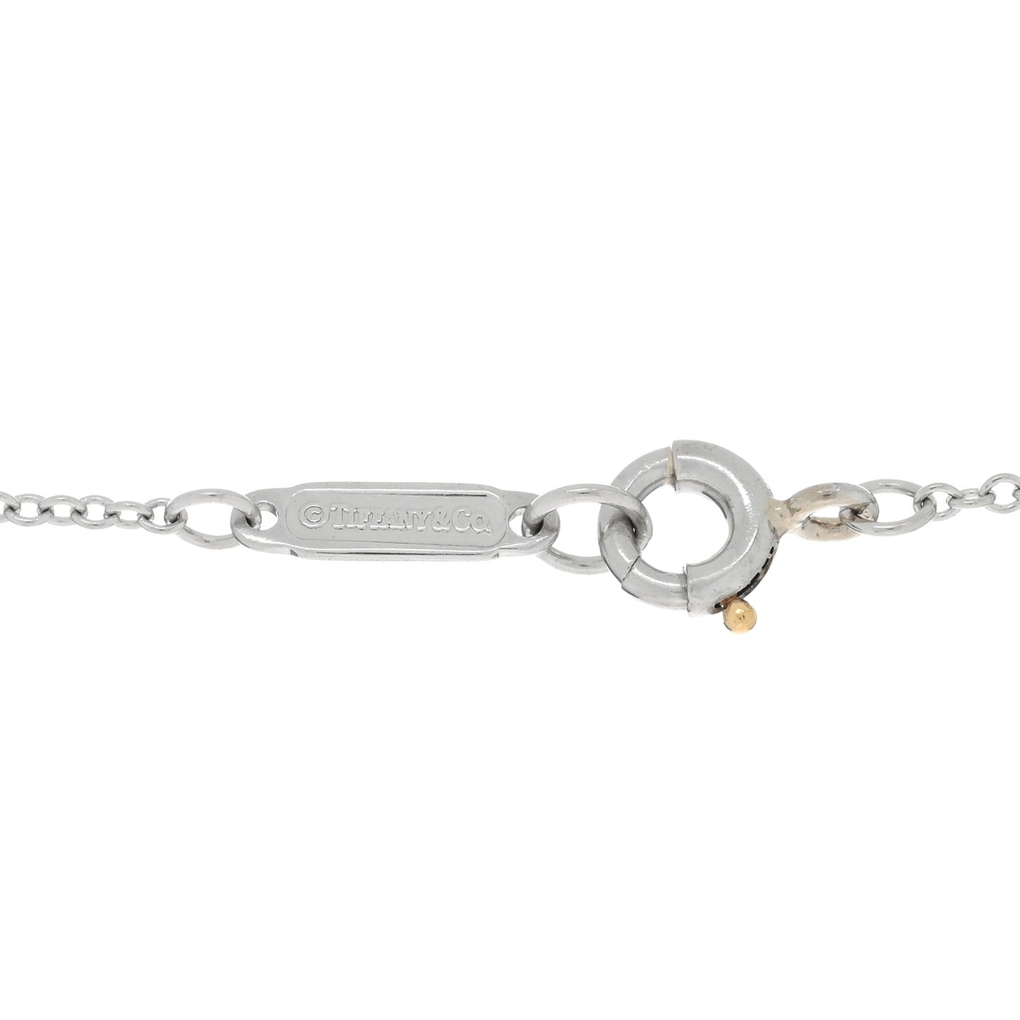 Platinum Diamond Voile Weave Pendant Necklace