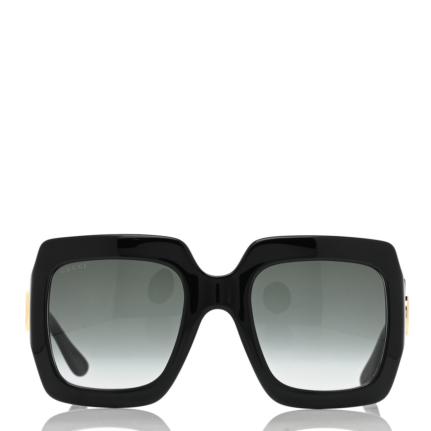 Acetate Square Frame Sunglasses GG0053S Black