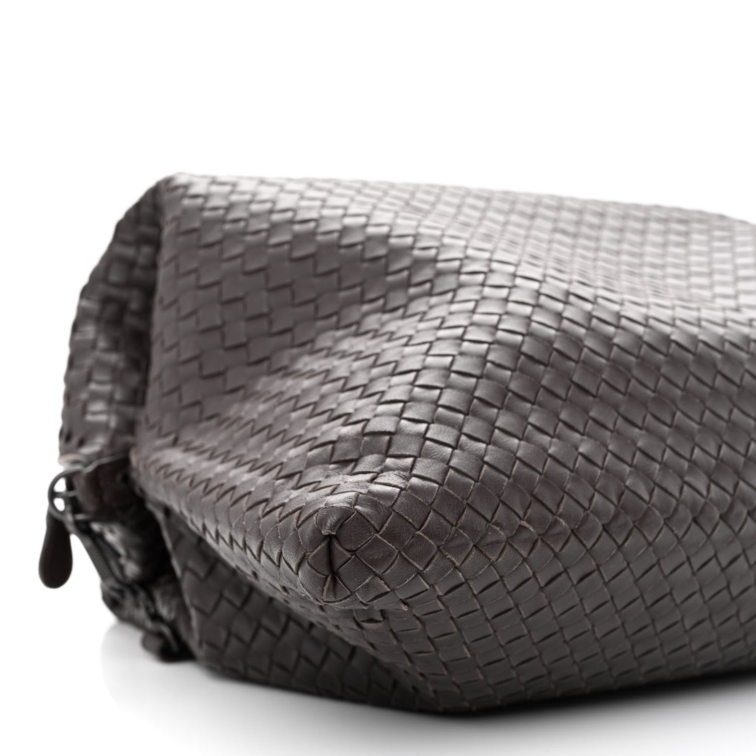 Bottega Veneta Nappa Intrecciato Maxi Convertible Tote Ebano 10 of 11