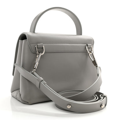 3.1 Phillip Lim Smooth Calfskin Mini Alix Top Handle Satchel Cement 3 of 8