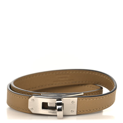 Hermes Swift Kelly Double Tour Bracelet Beige 1 of 6