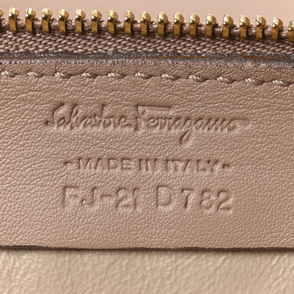 Salvatore Ferragamo Calfskin Large Sookie Satchel Ameretti 9 of 11