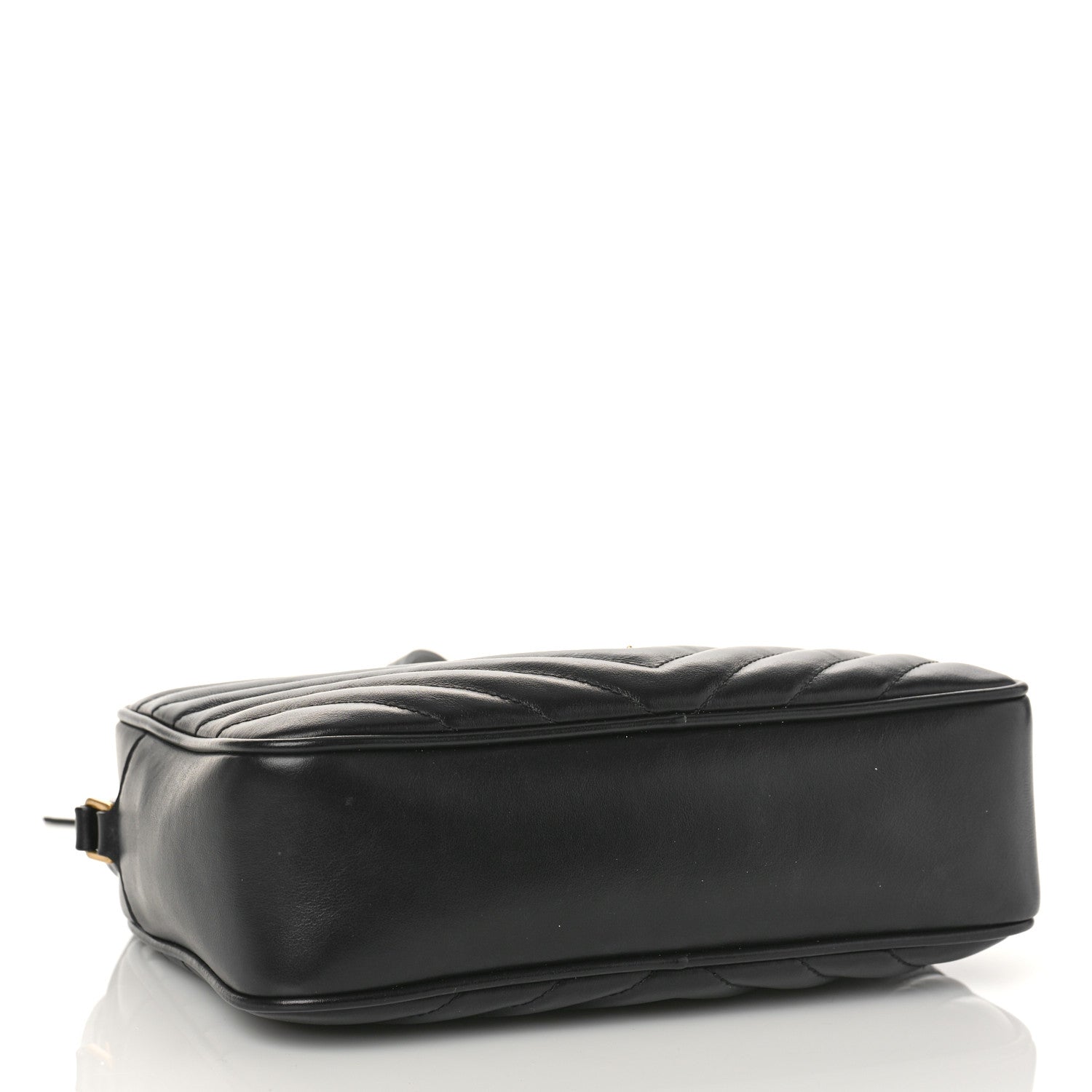 Saint Laurent Calfskin Matelasse Monogram Lou Camera Bag Black 4 of 8