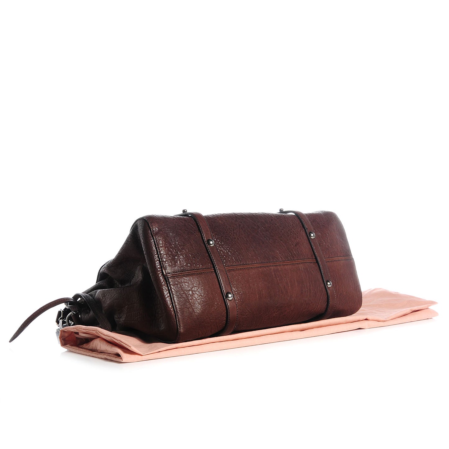 Nappa Monk Satchel Bruciato