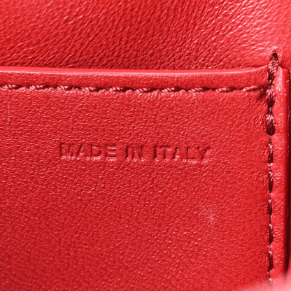 Valentino Garavani Toile Iconographe Goatskin Vlogo Small Loco Shoulder Bag Natural Rosso Valentino 7 of 10