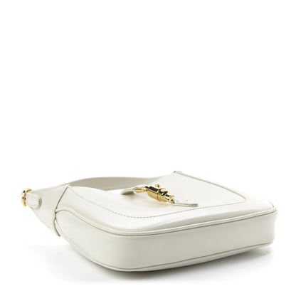 Gucci Boarded Dyana Lux Calfskin Mini Jackie 1961 Hobo Mystic White 4 of 10