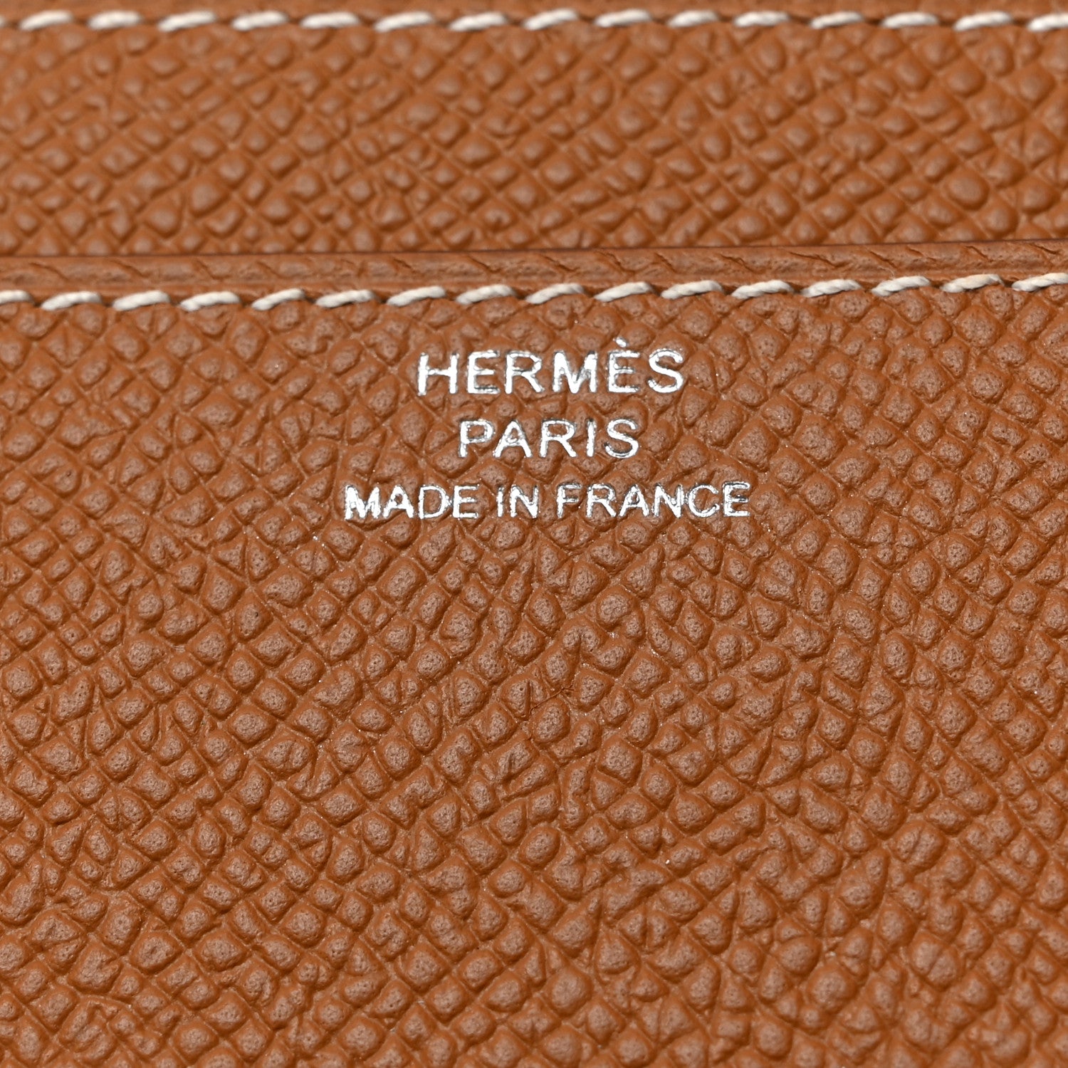 Hermes Epsom Constance Long Wallet To Go Gold 6 of 11