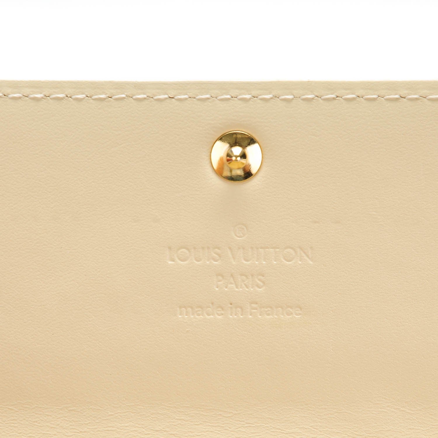 Louis Vuitton Vernis Sarah Wallet Blanc Corail 5 of 7