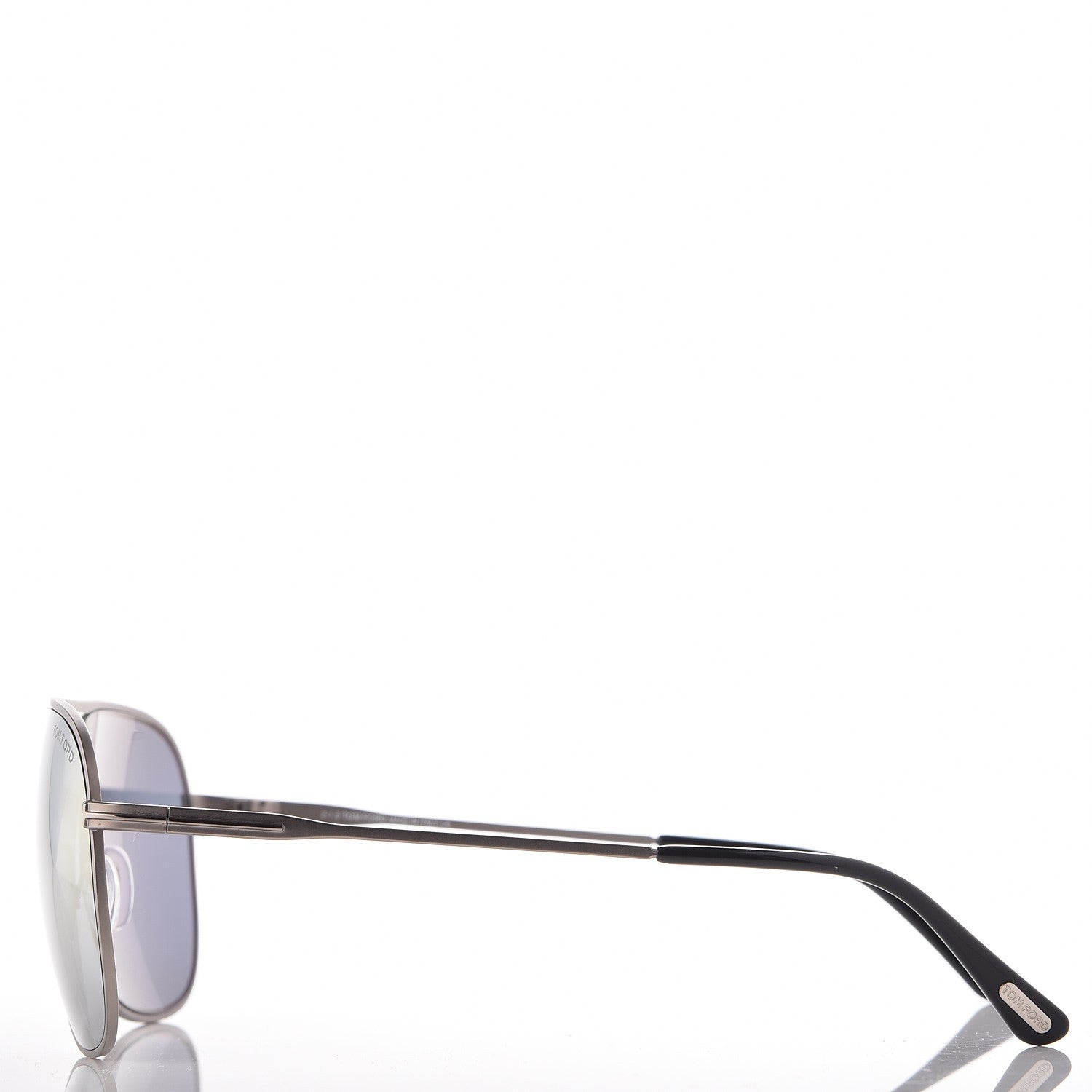 Tom Ford Dominic Aviator Sunglasses TF451 Silver 3 of 7