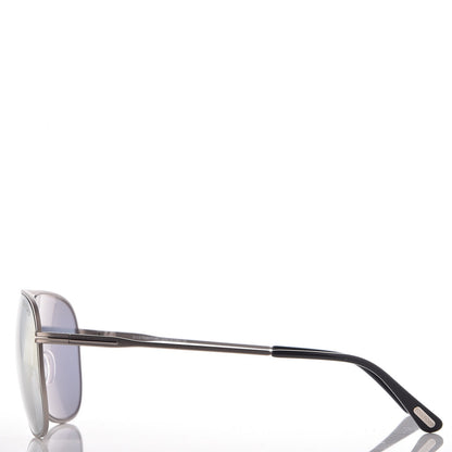 Tom Ford Dominic Aviator Sunglasses TF451 Silver 3 of 7