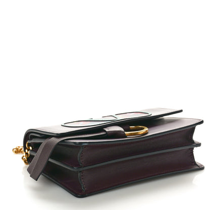 Valentino Garavani X UNDERCOVER Smooth Calfskin Graphic Print VSling Chain Crossbody Bag Rubin 4 of 9