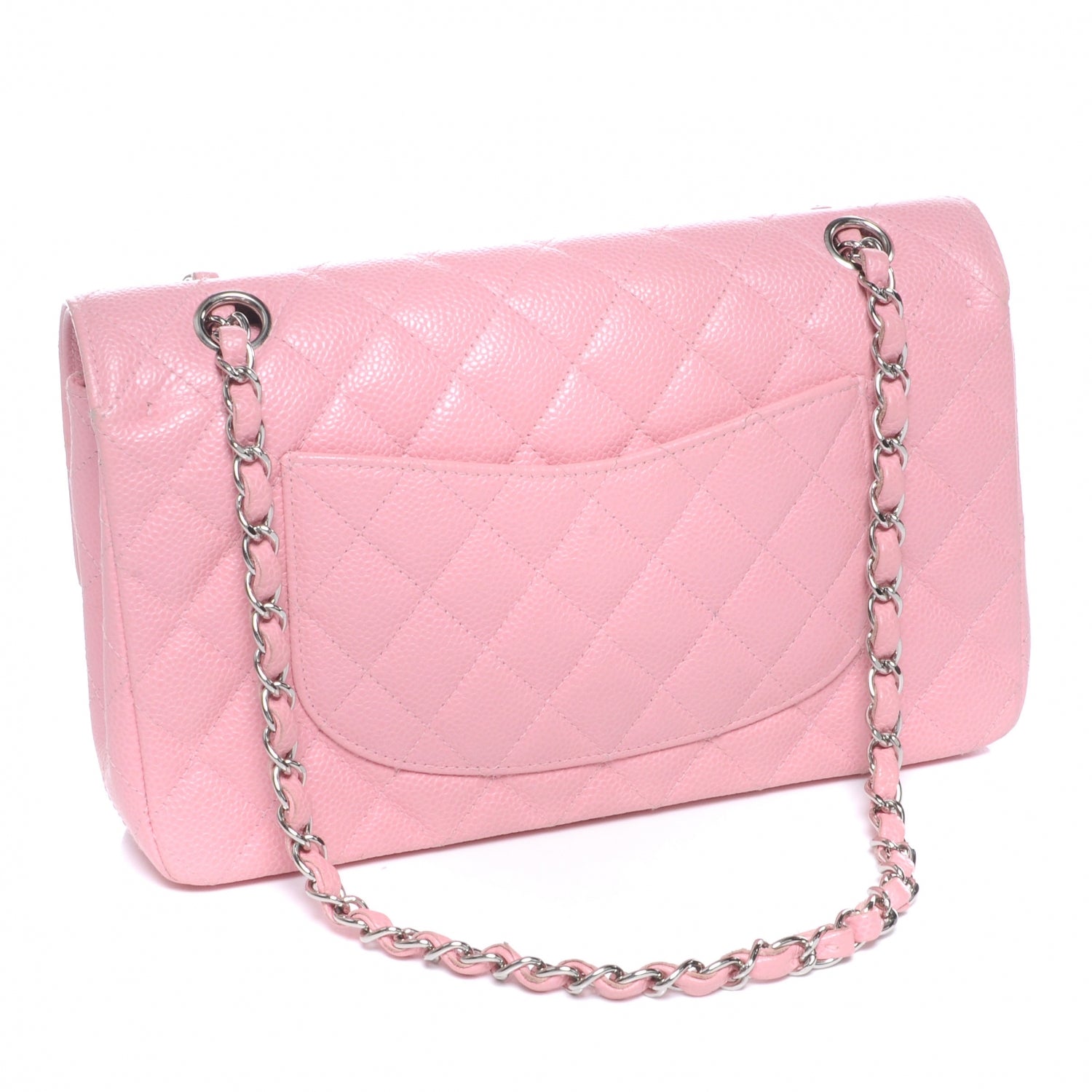 Chanel Caviar Medium Double Flap Pink 3 of 8