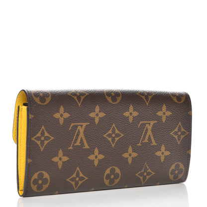Louis Vuitton Monogram Emilie Wallet Mimosa 3 of 7