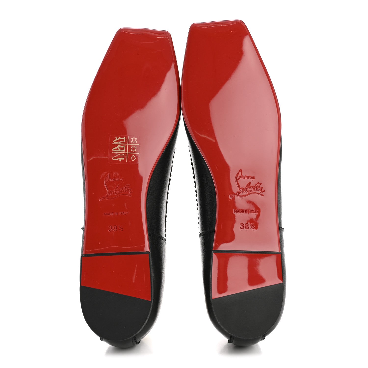 Christian Louboutin Nappa Mamadrague Flats 38.5 Black 6 of 9