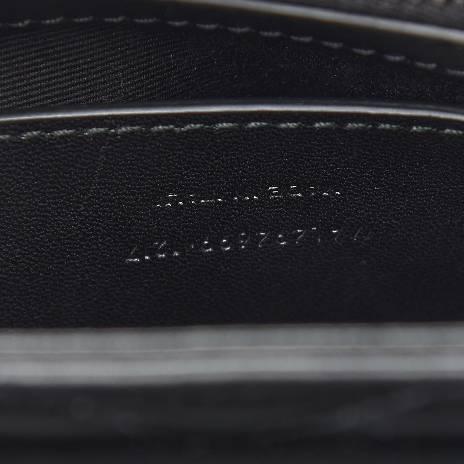 Saint Laurent Calfskin Y Quilted Monogram Small Loulou Chain Satchel Black 7 of 9
