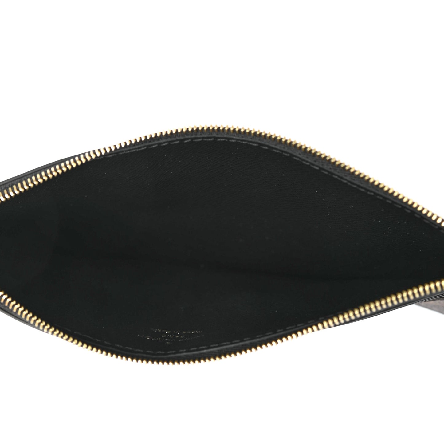 Monogram Slim Purse Black