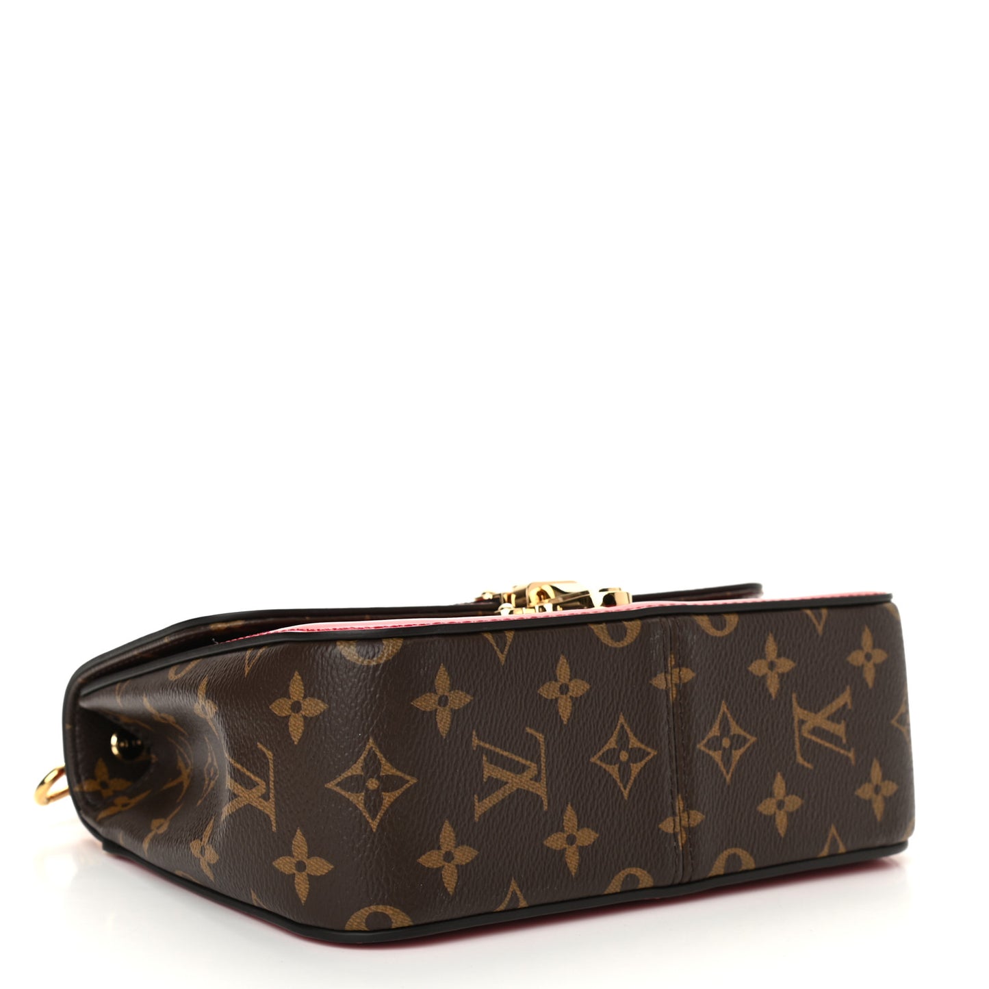 Patent Calfskin Monogram Cherrywood BB Scarlet