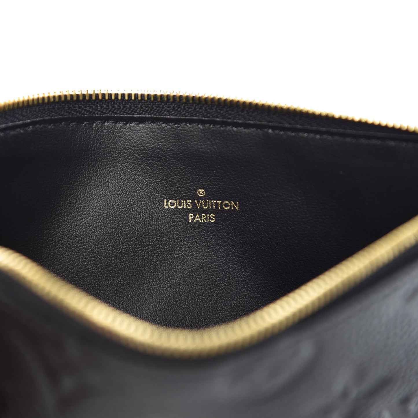 Empreinte Felicie Chain Wallet Zippered Insert Black