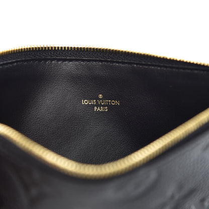 Louis Vuitton Empreinte Felicie Chain Wallet Zippered Insert Black 6 of 6