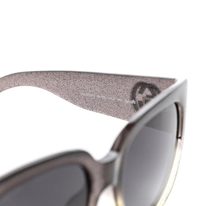Gucci Acetate Glitter Square Optyl Sunglasses GG3836/F/S Black Silver 5 of 8