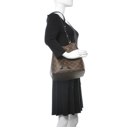 Louis Vuitton Monogram Neonoe MM Black 2 of 8