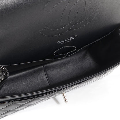 Chanel Patent Jumbo Double Flap Black 5 of 10